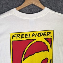 Vintage Land Rover Shirt Mens Large White 90s Free Lander Rare Defender Car Tee