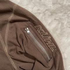 Kuhl Kommando Crew Shirt Mens XXL Brown Wildfibre Long Sleeve Outdoors Hiking