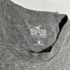 Hollister Must Have Collection T-shirt Men M Gray Logo