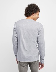Hanes Essentials Men’s Cotton Long Sleeve T-Shirt, 2-Pack