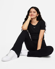 Nike Sportswear Chill Knit Women’s Tight Scoop Back Mini Rib FN3665-010 JP Size