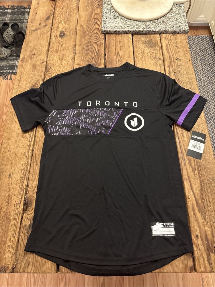 Outerstuff Call of Duty League Men’s Toronto Ultra Short Sleeve Away Jersey SZ M