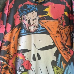 Art For Villains The Punisher All Over Print T-shirt AOP Marvel Size XL