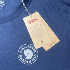 Fjallraven NWT Men’s Size XXL Navy Blue 1960 Logo Long Sleeve Shirt Crew Neck