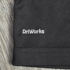 Athletic Works Men XL Black DriWorks Performance T-Shirt Short Sleeve Activewear