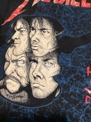 Metallica Damaged Justices T Shirt Men’s 2 Xl hammer Of justice Skull Harvest