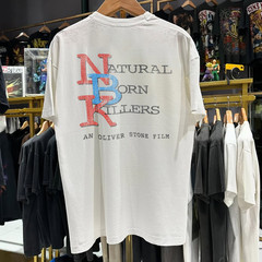 1994 Natural Born Killers Washed T-Shirt White L