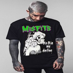 MISFITS DIE DIE MY DARLING HORROR PUNK ROCK T SHIRTS