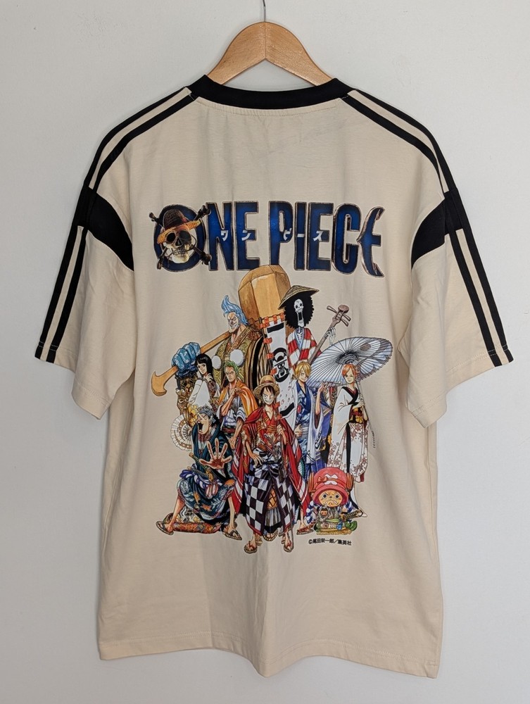 ONE-PIECE T-shirt Tee Double Sided Graphics Men’s XL Uni-T Premium Cotton New