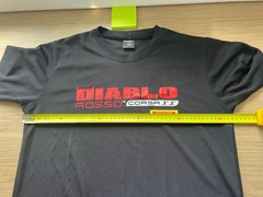 Pirelli Diablo Rosso Corsa II Rider Men’s T-Shirt Short Sleeve Black Large