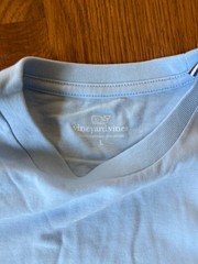 Vineyard Vines – Swimming Whales Short-Sleeve Pocket Tee Jake Blue Size Boys Lg