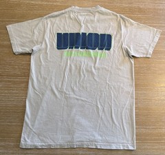 Union Los Angeles 30 Year Recordings T Shirt Size 2 Medium Vintage Light Bone