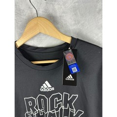 Adidas Kansas Jayhawks Rock Chalk Long Sleeve Creator Shirt Black XL GE7692 NEW