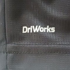 Men’s Black Shirt 3XL Active Short Sleeve Athletic Works DriWorks