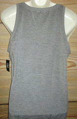 MENS VOLCOM STONE DRY PERFORMANCE ACTIVE GRAY UPF 50+ TANK TOP T-SHIRT SIZE M