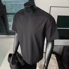 Short Sleeve Men’s T-Shirt with Mesh Shoulders – Quick Dry Breathable US Style