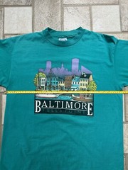 Vintage 90’s Single Stitch Baltimore Fell’s Point Hanes Heavyweight Size XL USA