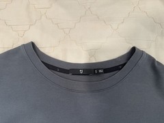 Uniqlo x Jil Sander +J Supima® Cotton Relaxed Fit T-Shirt Dark Grey Size Small