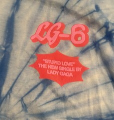 Lady Gaga – Stupid Love LG6 Tie Dye Long Sleeve T Shirt XL Chromatica Unisex XL