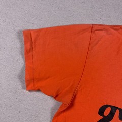 Vtg T Shirt Mens Large Amharic Ethiopian Eritrea Orange Single Stitch USA