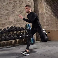 Men Compression Long Sleeve T Shirt Sportswear Male Skinny Tshirt Elastic Track