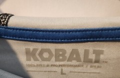 Kobalt Men Hooded Long Sleeve Black Large Shirt
