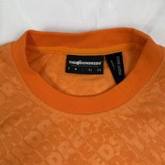 The Hundreds Monogram T-shirt Sz L Orange