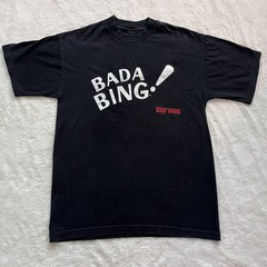 Vintage Y2K 2000 HBO Official The Sopranos Bada Bing Promo Shirt
