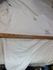 Glock Carry With Confidence T-Shirt White Comfort Colors Large – See Pics