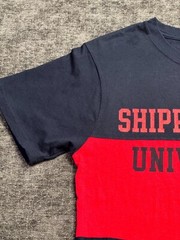 NWT Shippensburg University T-Shirt Small Navy Red League Collegiate Licensed