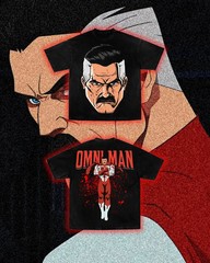 COLLECTION Invincible Character Graphic T-Shirt Vintage Superhero Streetwear Tee