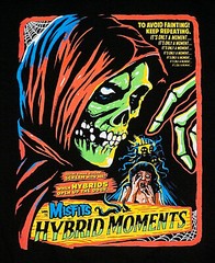 The MISFITS T-shirt Hybrid Moments Fiend Skull Danzig Horror Punk Tee Men’s New