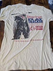 American Flat Tracker White Shirt No Tag A Few Stains Pictured Measurements Pics