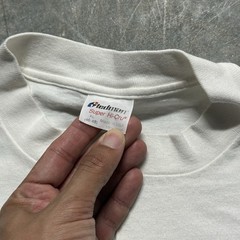 Dockers Levi’s VTG 80s Quarter Zip Promo T-shirt White XL Sherman Hi-Cru USA