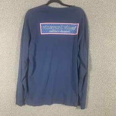 Vineyard Vines Mens Shirt Large Blue Long Sleeves Patriotic Classic Preppy USA