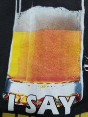The Duck Co Mens Size T-shirt The Glass Is Half Empty I Say Refill It FL Keys