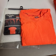 NEW~Walls~Working Man’s Pocket Tees 1 SHIRT- XL- HI VIS ORANGE