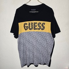 Guess Los Angeles Colorblock Logo T-Shirt