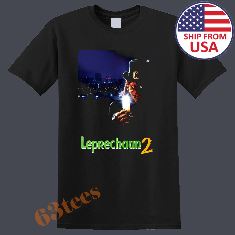 Leprechaun 2 Horror Movie Men’s Black Size S to 5XL