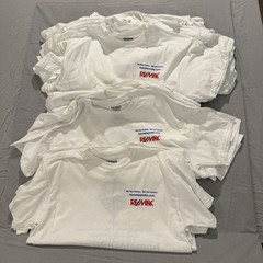 cheap T-shirts Gildan Dry Blend Mens 50/50 w REMAX logo, Brand New