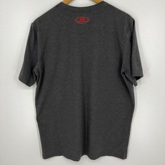 Under Armour Wreak Havoc HeatGear Mens L T-Shirt Charcoal Gray Large Loose Fit