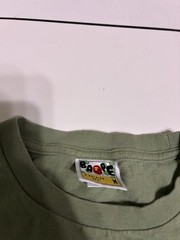 Vintage BAPE A Bathing Ape Shirt Medium Olive Long Sleeve Skater Streetwear Y2K