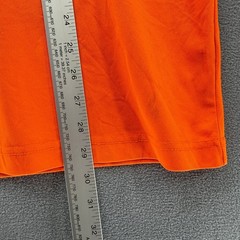 Genuine Dickies Mens Performance Pocket T-Shirt Safety Orange Large Mesh Tee