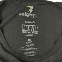 Marvel Deadpool Shirt Sz XL Black Graphic Comic Distressed Cotton Tee WeLoveFine