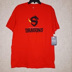 Fanatics Overwatch Shanghai Dragons T Shirt Mens Size Large Red New Short Sleeve