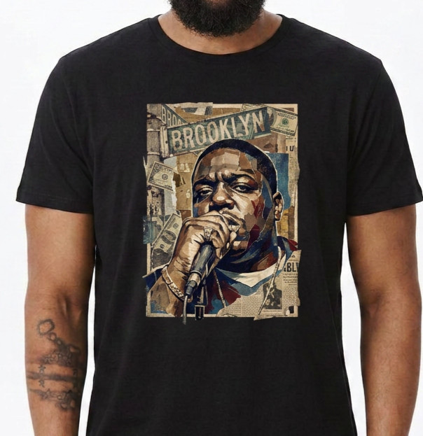NOTORIOUS BIG CUSTOM DESIGN – T-Shirt Size S-5XL