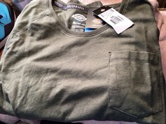 Mens Dickies XXL Temp-iQ Performance Cooling Long Sleeve Pocket T-Shirt