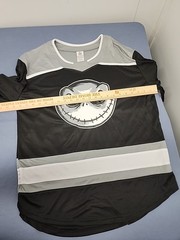 New Jack Skellington Hockey Jersey Disney Embroidered Back Graphic Print Front