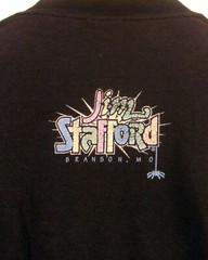vintage 90s 00s Y2K rare Jim Stafford Spiders and Snakes T-Shirt Branson MO sz L
