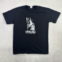 Dying Wish Say Goodbye Until The Afterlife Black SS Band Graphic Shirt Men’s Med